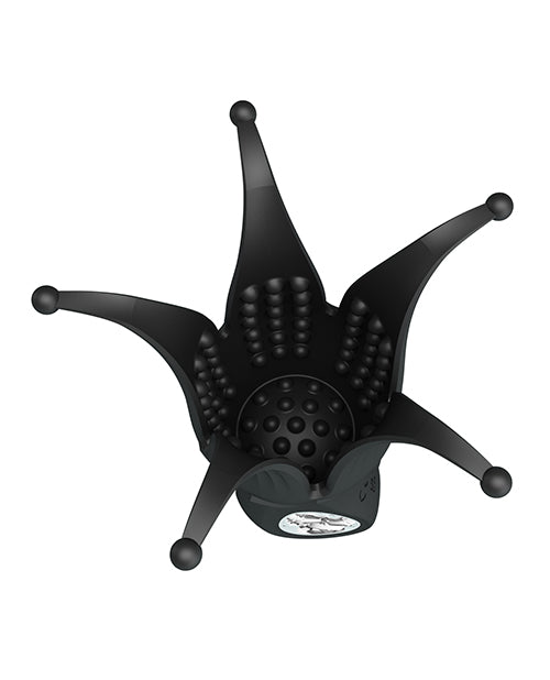 Pretty Love Arella Multi-Petal Vibrating Penis Trainer, Black