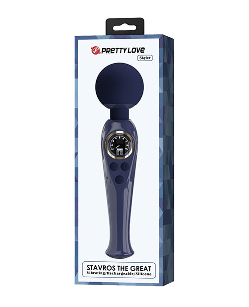 Pretty Love Skylar LED Digital Display Wand, Navy, 10 Modes