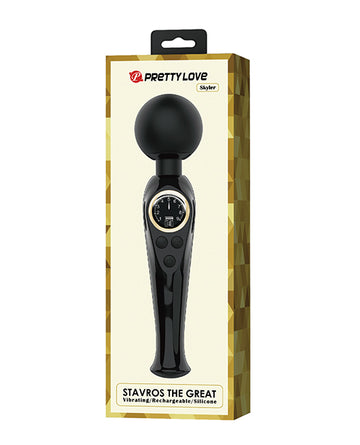 Pretty Love Skylar LED Digital Wand, Black, 10 Modes, 9 Speeds
