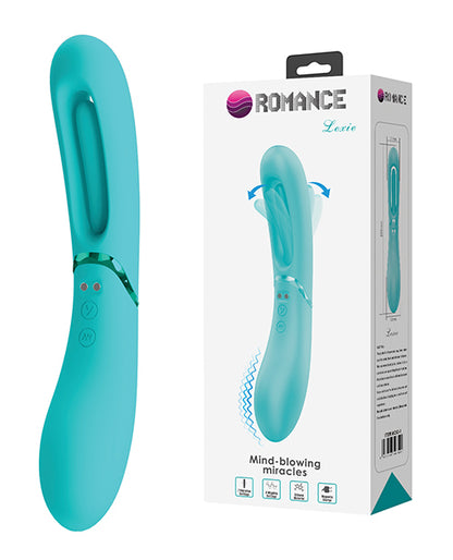 Pretty Love Romance Lexie Flapping G-Spot Massager, Aqua