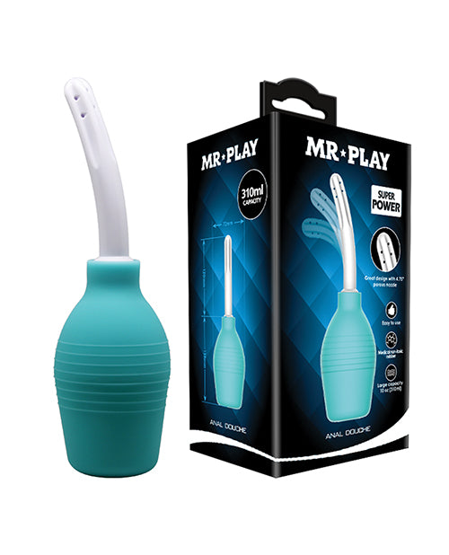 Pretty Love/Crazy Bull QX-003-MR Anal Douche, Aqua Rubber