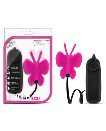 Blush Novelties BL-01620 Luxe Butterfly Teaser - Fuchsia, 3-Inch