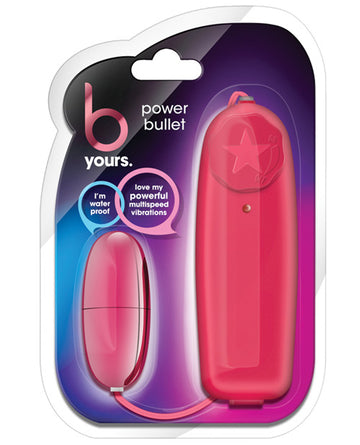 Blush Novelties BL-05500 Power Bullet, Cerise, Multi-Speed