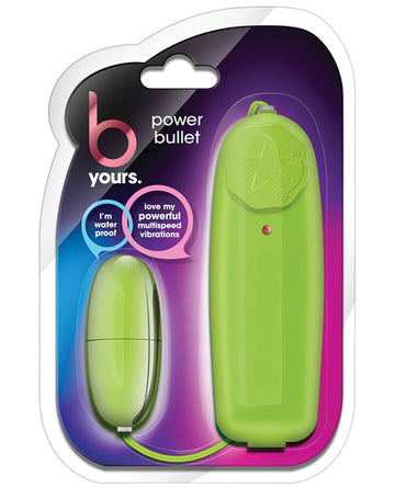 Blush Novelties BL-05522 Power Bullet Vibrator, Lime