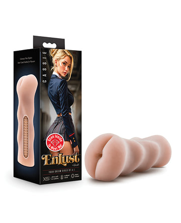 Blush novelties EnLust Anal Stroker - Cassie, Beige, X5® Plus Material