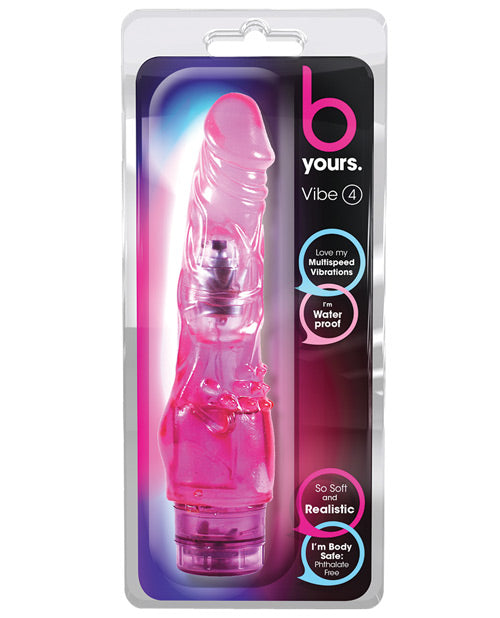 Blush Novelties BL-10121 B Yours Vibe #4, 8 Inch, Purple