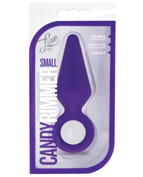 Blush Novelties BL-10181 Luxe Candy Rimmer Plug Small - Purple, 3 Inch