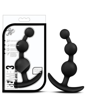Blush Novelties BL-10685 Luxe Be Me 3, Silicone Anal Pleasure Toy