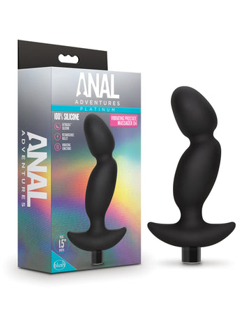 Blush Novelties BL-11645 Platinum Silicone Vibrating Prostate Massager