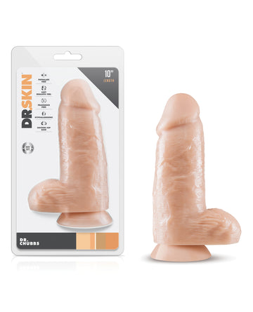 Blush Novelties BL-15483 Dr. Skin Dr. Chubbs, Realistic, 3.25" W, 6.75" L