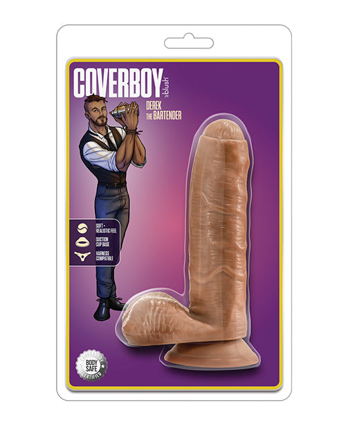 Blush Novelties BL-16507 Derek The Bartender Dildo, Realistic Skin