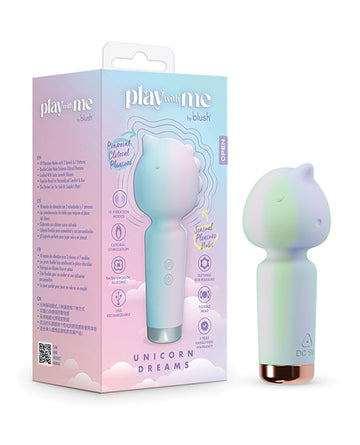 Blush Novelties BL-22602 Play With Me Unicorn Dreams, Purple, Silicone