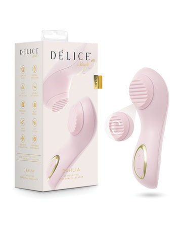 Blush Novelties BL-22610 Dahlia Rotating Stimulating Massager, Pink, 5 Speeds