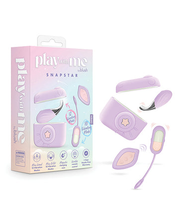 Blush Novelties BL-24511 Snapstar 4-Piece Vibrator Set, Body-Safe Silicone