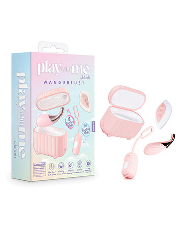 Blush Novelties BL-24520 Play With Me Wanderlust Set, Pink, USB Rechargeable