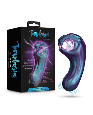 Blush Novelties BL-25012 Viper Dual Vibration Modes, Glass & Silicone
