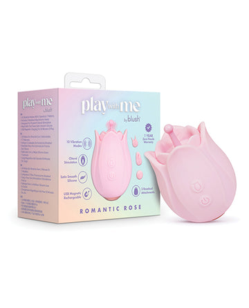 Blush novelties BL-25300 Play With Me Romantic Rose, Pink
