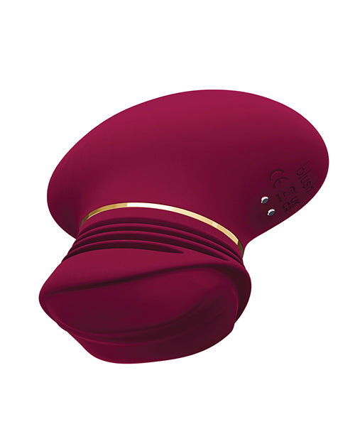 Blush Novelties Riana Clitoral Stimulator, Burgundy
