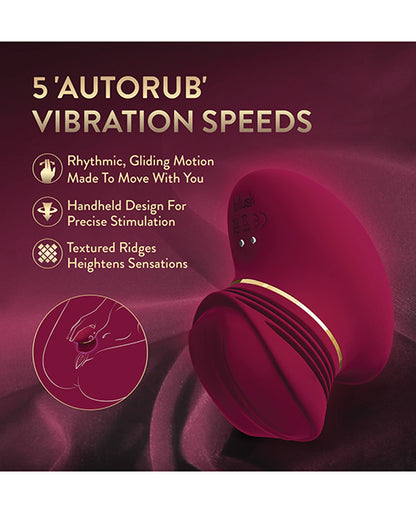 Blush Novelties Riana Clitoral Stimulator, Burgundy