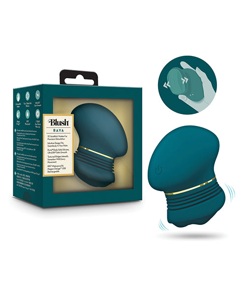 Blush Novelties BL-25622 Riana Clitoral Stimulator, Dark Teal