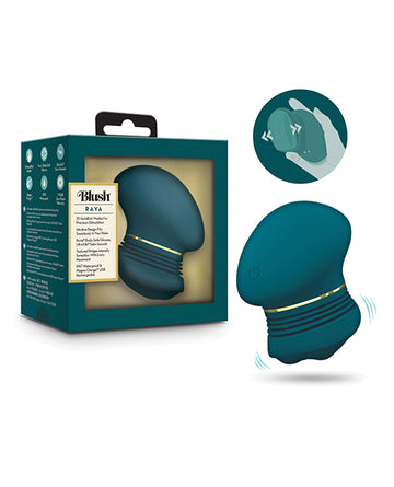 Blush Novelties BL-25622 Riana Clitoral Stimulator, Dark Teal