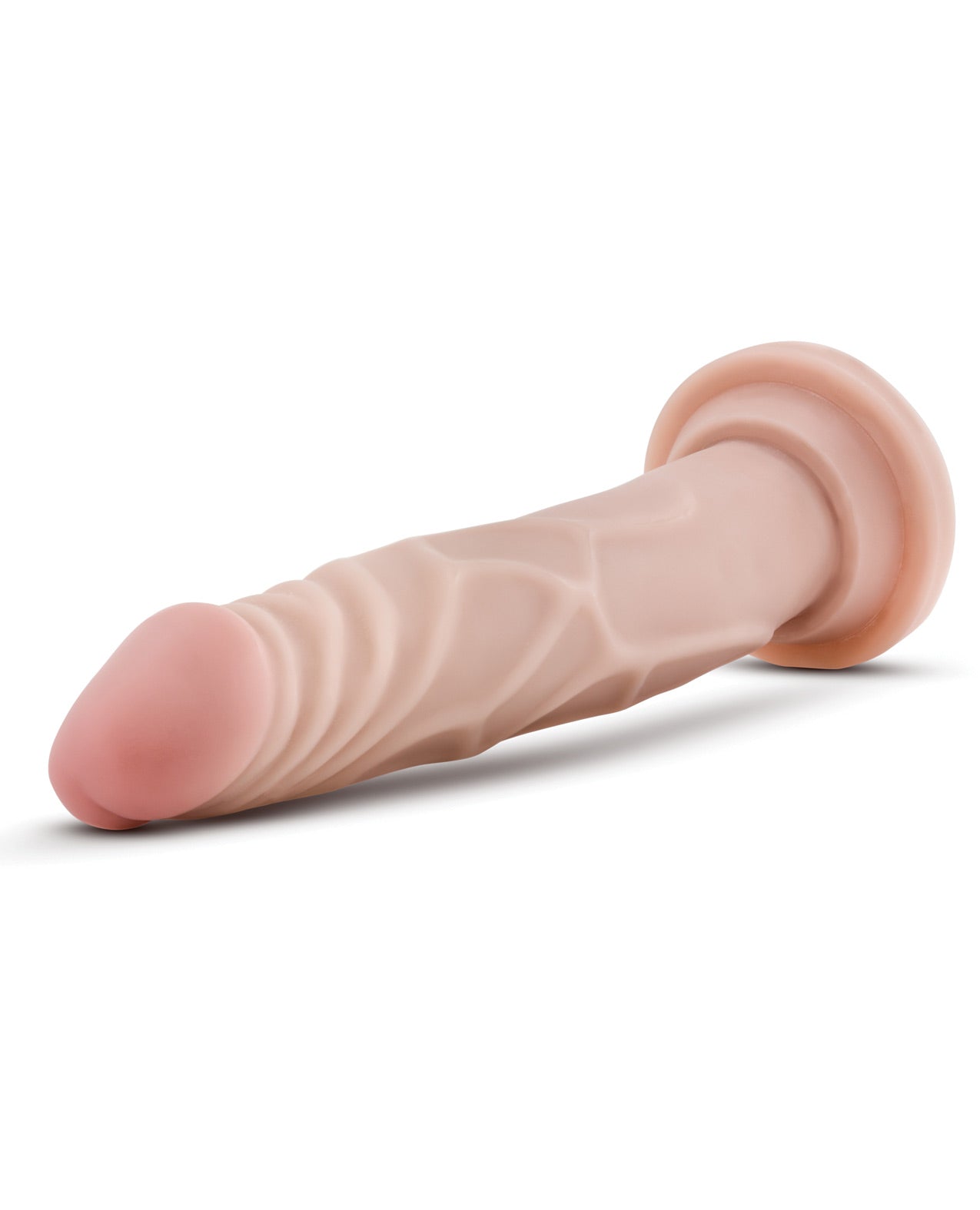 Blush Novelties Dr. Skin 7.5 in. Basic Suction Cup Adult Toy, Beige