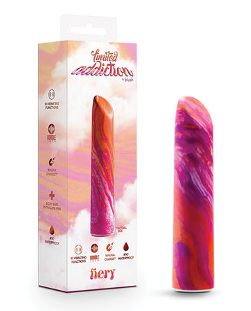 Blush Novelties BL-27518 Fiery Power Vibe, Coral, ABS Plastic, IPX7