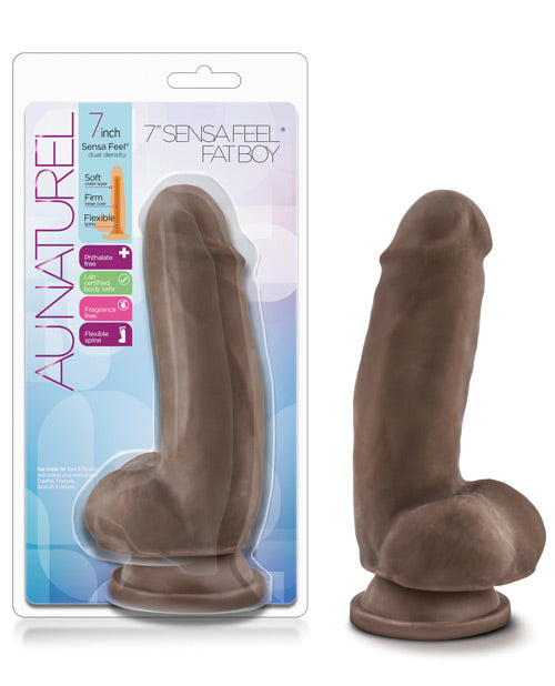 Blush Novelties BL-36446 Fat Boy Dildo, 7" Dual Density TPE