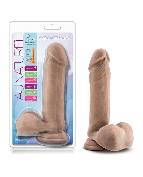 Blush Novelties BL-36467 Sensa Feel Dildo, 8-Inch Dual Density TPE