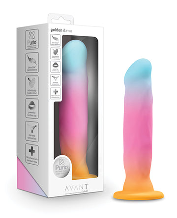 Blush Novelties BL-36622 Avant Golden Dawn Artisanal Silicone Dildo