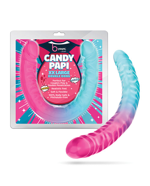 Blush Novelties BL-36780 B Yours XX Large Double Dong, 17.75" Multicolor