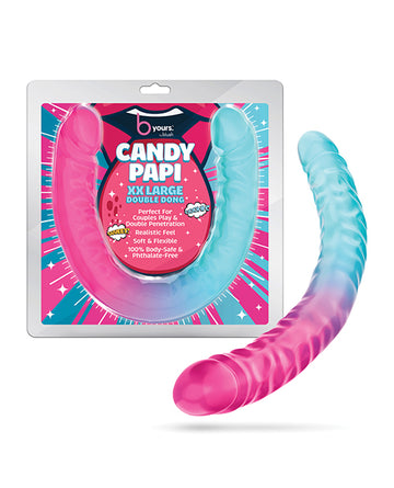 Blush Novelties BL-36780 B Yours XX Large Double Dong, 17.75" Multicolor