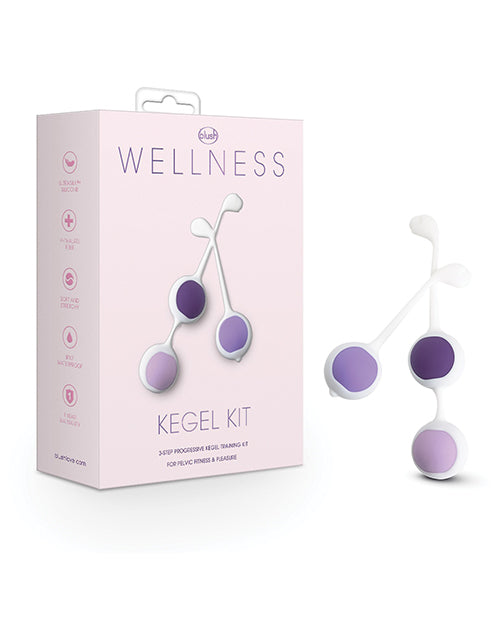 Blush Novelties BL-444004 Wellness Kegel Training Kit, Purple Vibrating