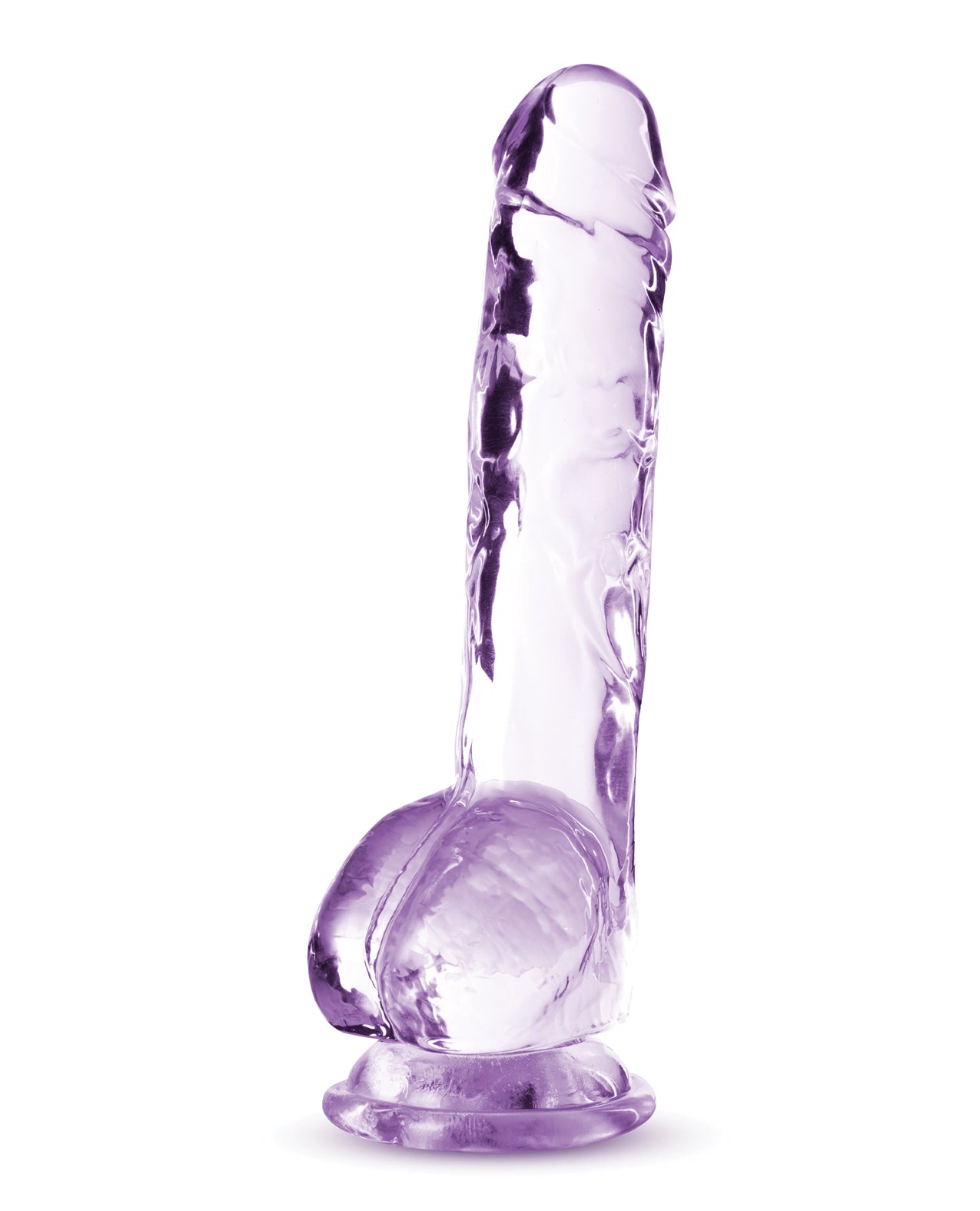 Blush Naturally Yours 8 in. Crystalline Adult Toy, Amethyst