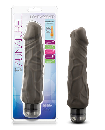 Blush Novelties BL-52286 Home Wrecker Vibrating TPE Toy, 9.5-inch, Brown