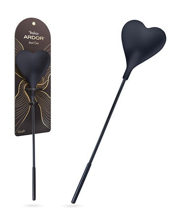 Blush Novelties BL-55575 Temptasia Ardor Heart Crop, Black Silicone