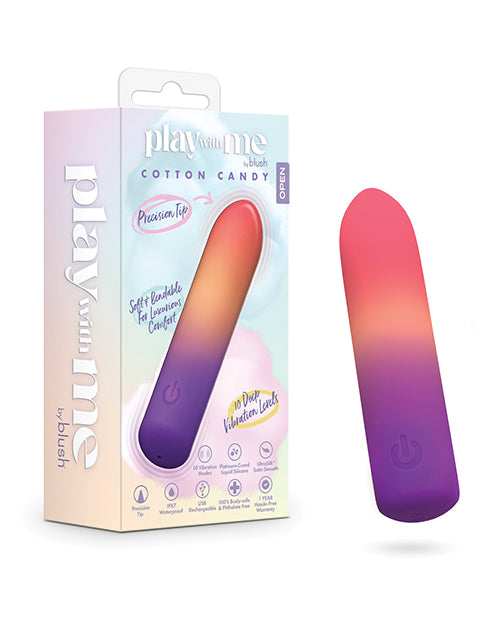 Blush Novelties BL-57808 Play With Me Berry Burst, 10 Vibration Modes, Silicone