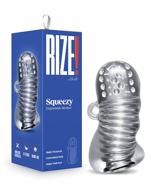 Blush Novelties BL-72309 Rize Squeezy, Clear Warming TPE Massage Oil
