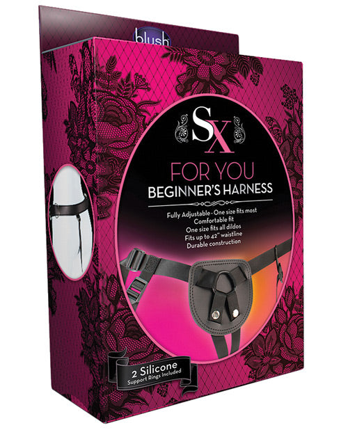 Blush Novelties BL-80275 SX For You Beginner's Harness - Adjustable Nylon - PVC