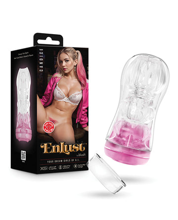 Blush Novelties BL-82110 EnLust Candice Stroker, Pink TPE