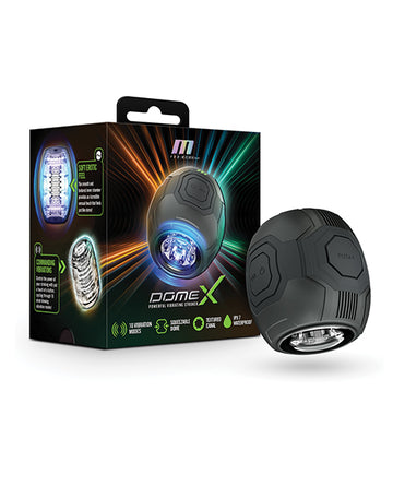 Blush novelties M for Men Dome X Vibrating Masturbator, Black