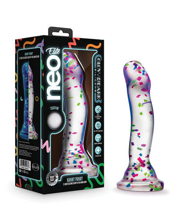 Blush Novelties BL-88269 Hanky Panky Confetti Dildo, Glow in the Dark