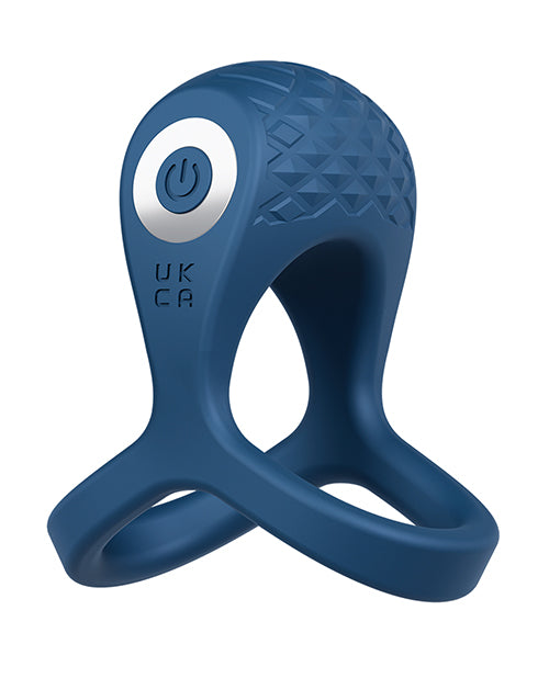 Blush Novelties BL-90012 Dual Flex Pro, Blue Vibrating Silicone