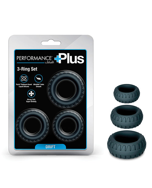 Blush Novelties BL-92035 Performance Plus Drift, Black Silicone
