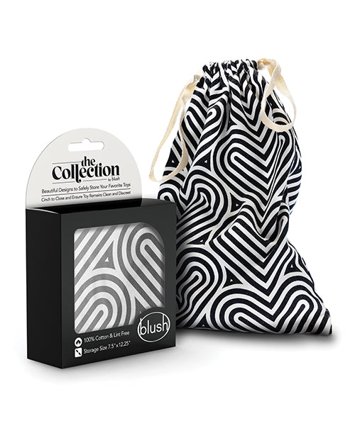 Blush Novelties The Collection Bomba Toy Bag, 7.5" x 12.25" Cotton