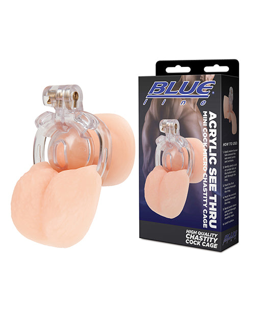 Electric BLM5026 Micro Chastity Cage, Acrylic, 0.25 Inch