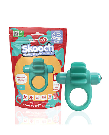 Bushman Products Skooch Vibrating Ring, Kiwi - Bass Vibrations