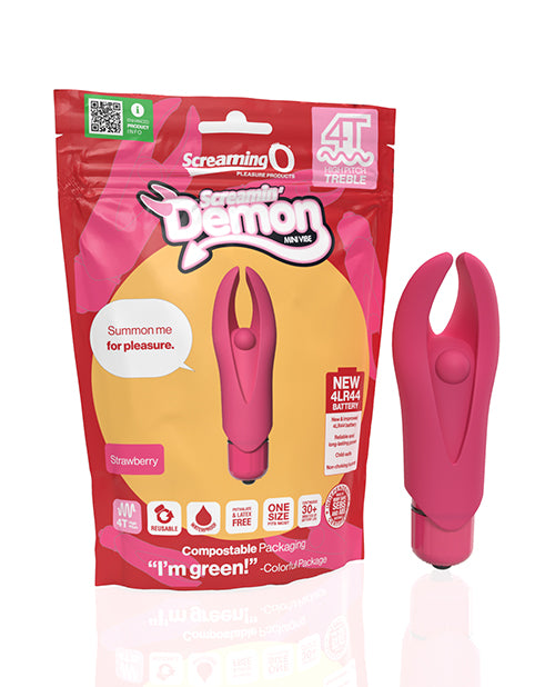 Bushman products 4TDMN-ST Screaming O 4T Demon, Strawberry, Red
