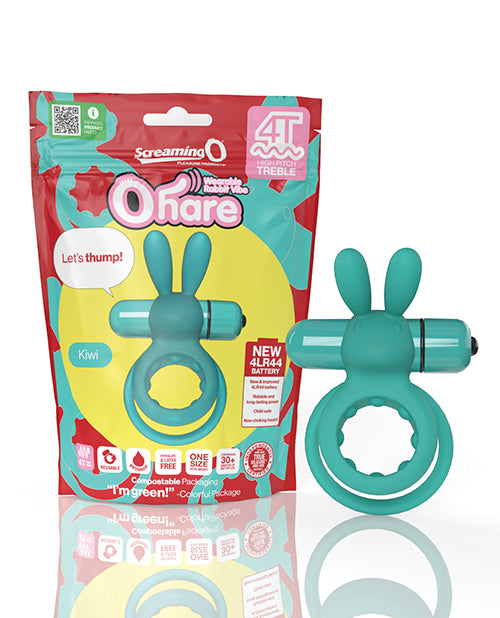 Screaming O 4THAR-KW 4T Ohare, Teal, Vibrating