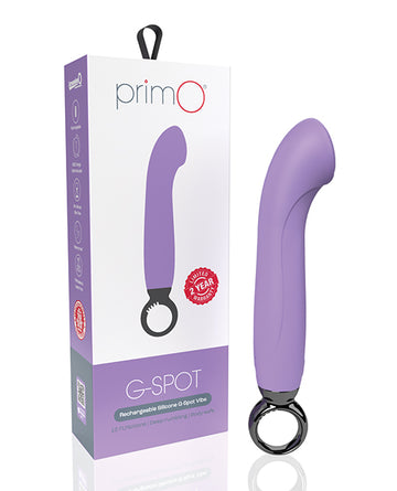 Screaming O PrimO G-Spot Vibrator, Lilac – 10 Vibration Modes, Rechargeable